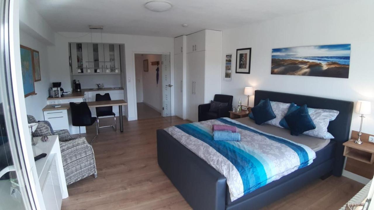 Modern City Apartment With Balcony And Nice Parc View Bremen Luaran gambar